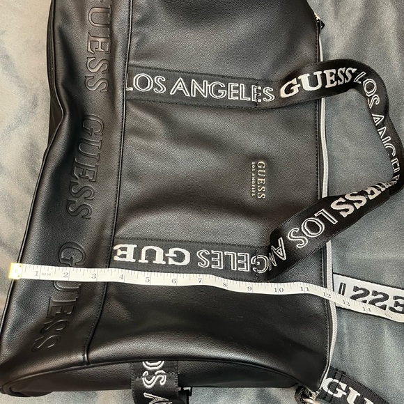 GUESS Black and White Shoulder Bag - Picture 7 of 12